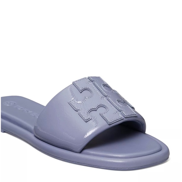 💯% AUTHENTIC Tory Burch Women's Double T Sport Slide Sandals - Picture 6 of 6